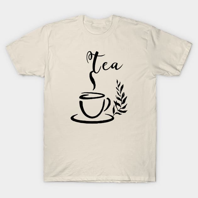 Tea and Leaf T-Shirt by Odetee